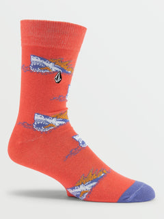 True Socken - SCREAM RED