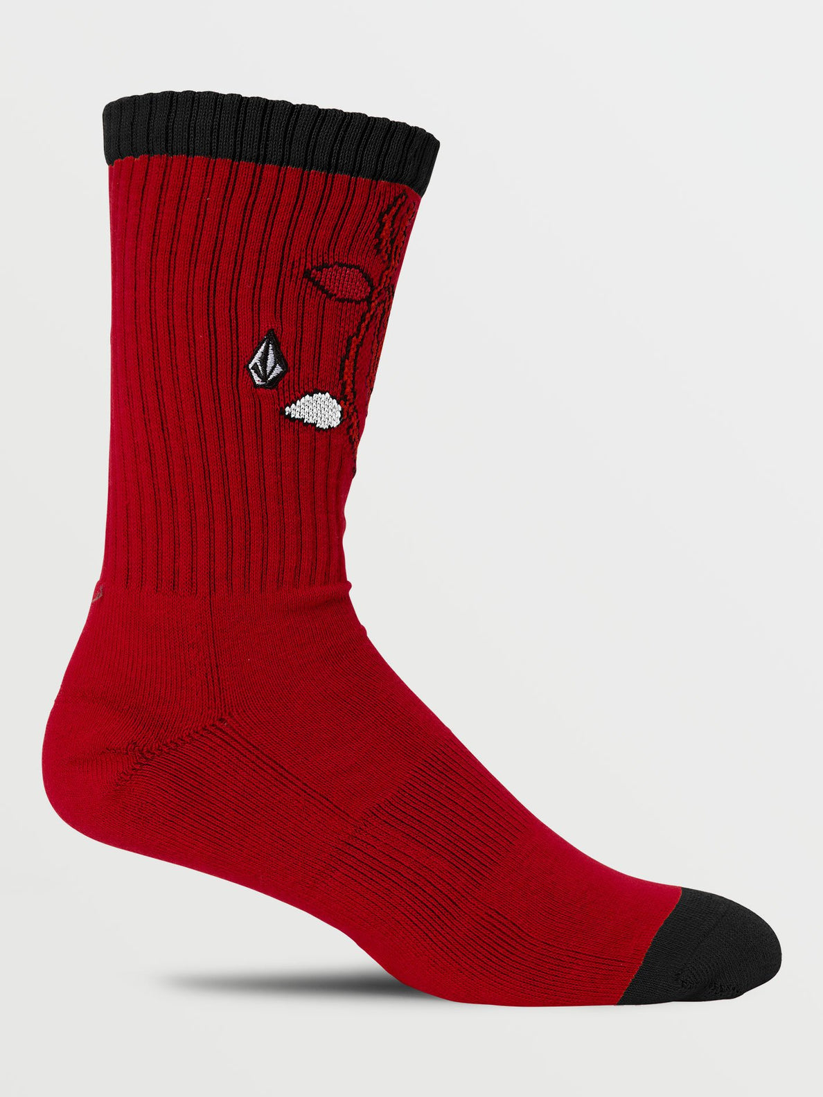 Vibes Socks - RIBBON RED (D6302003_RNR) [2]