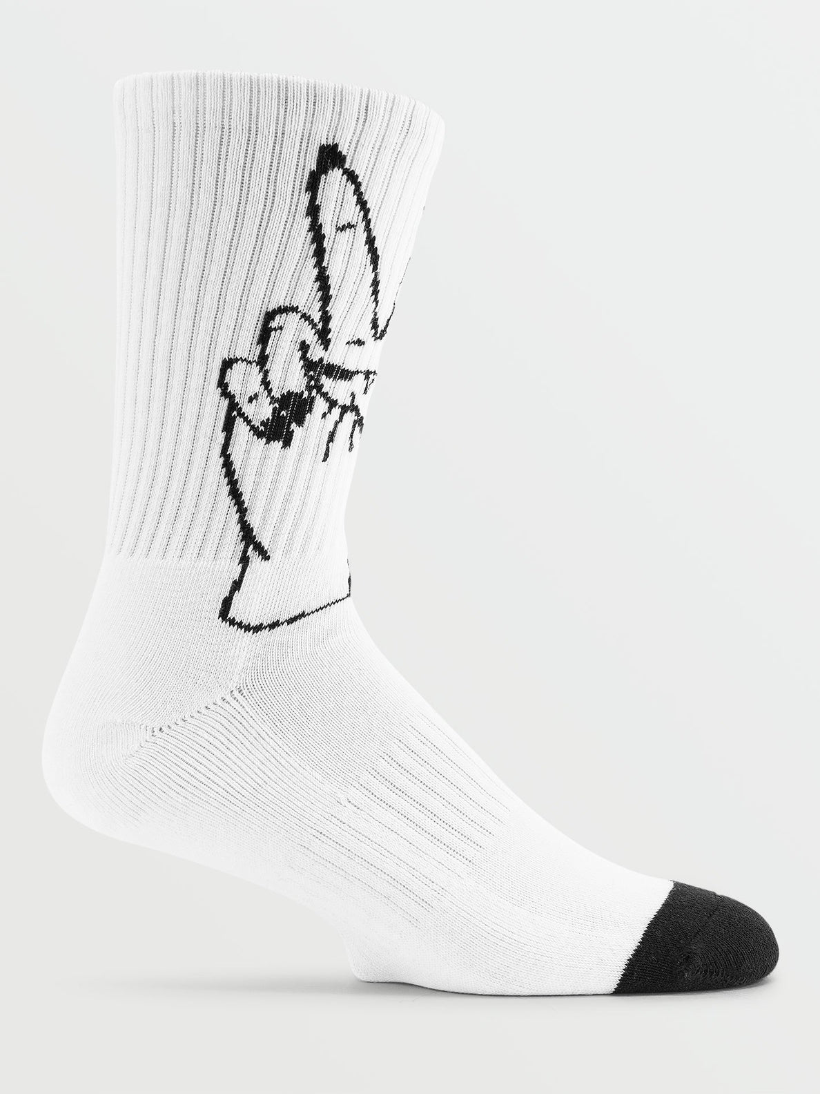 Vibes Socken - WHITE BLACK