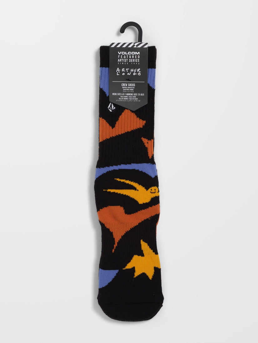FA ARTHUR LONGO SOCK PR (D6312450_BLK) [3]