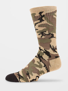 Vibes Socks - COVERT GREEN (D6332203_CVG) [1]