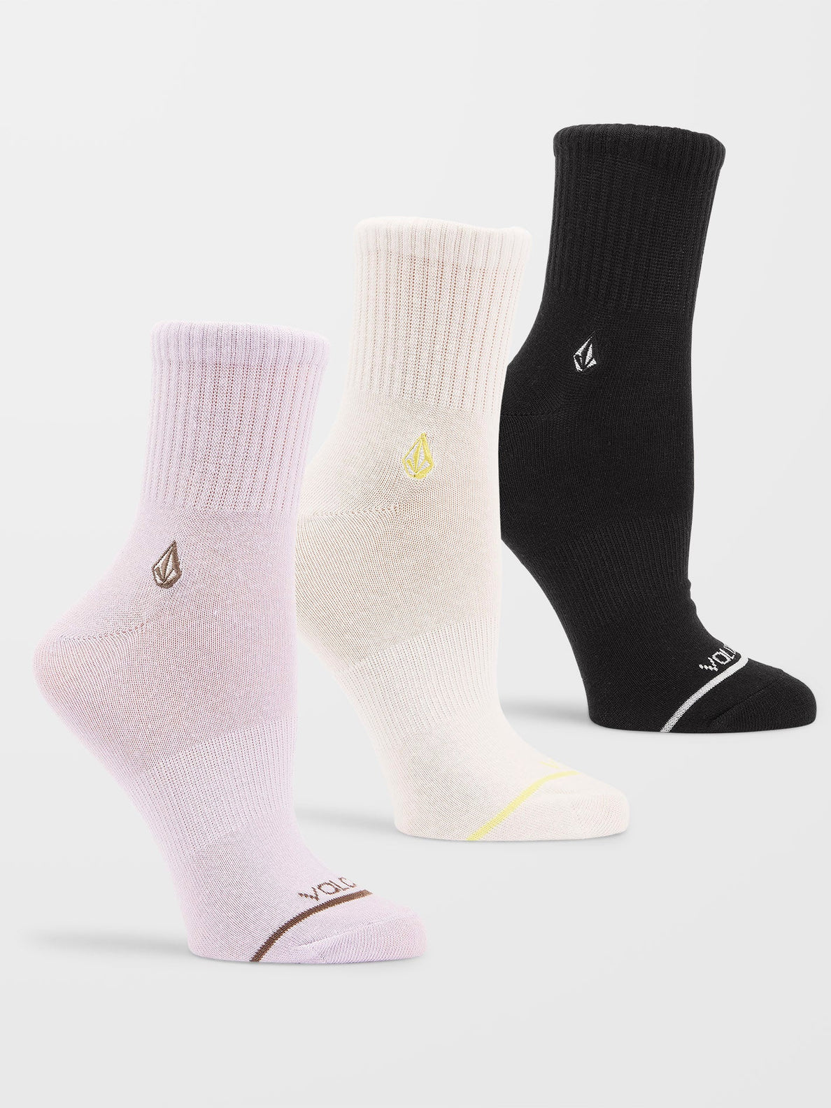 The New Crew Socks (3 pack) - ASSORTED COLORS