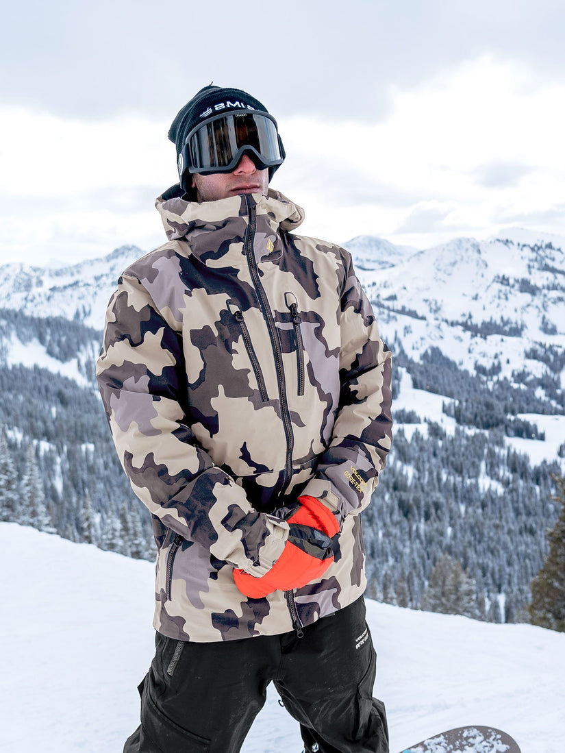 TDS Inf Gore-Tex Jacket - DRILL KHAKI | Volcom Deutschland