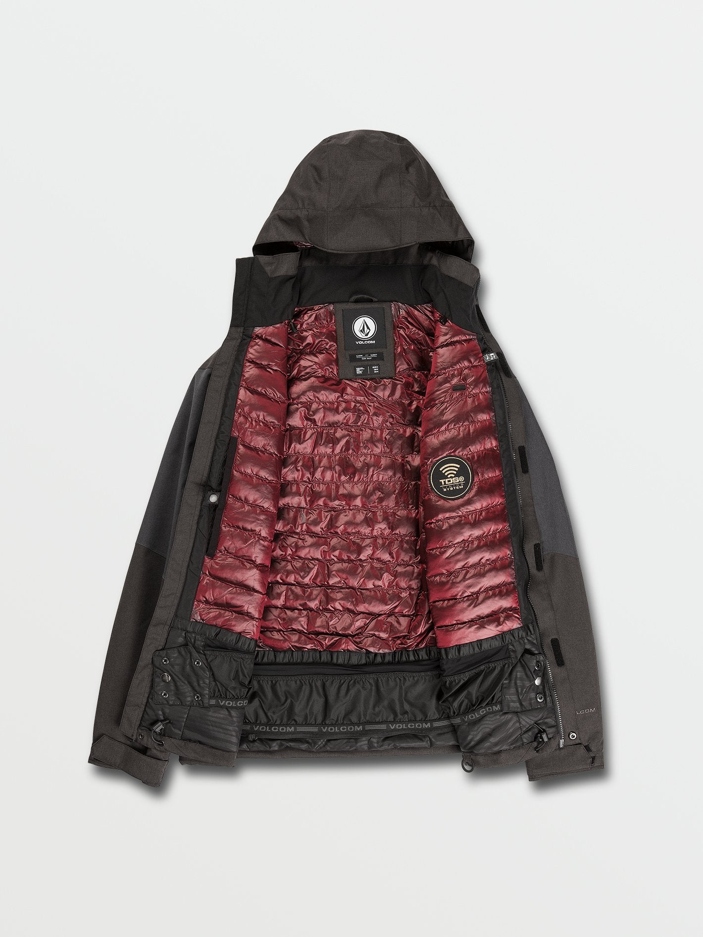 Anders 2L TDS Inf Jacket - BLACK | Volcom Deutschland