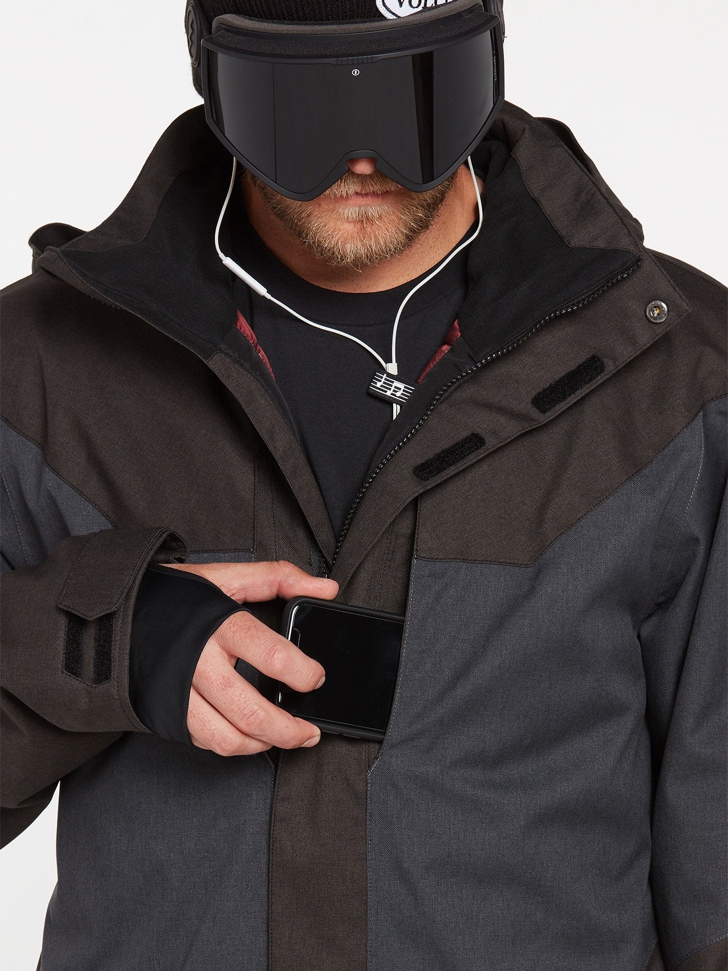 Anders 2L TDS Inf Jacket - BLACK | Volcom Deutschland