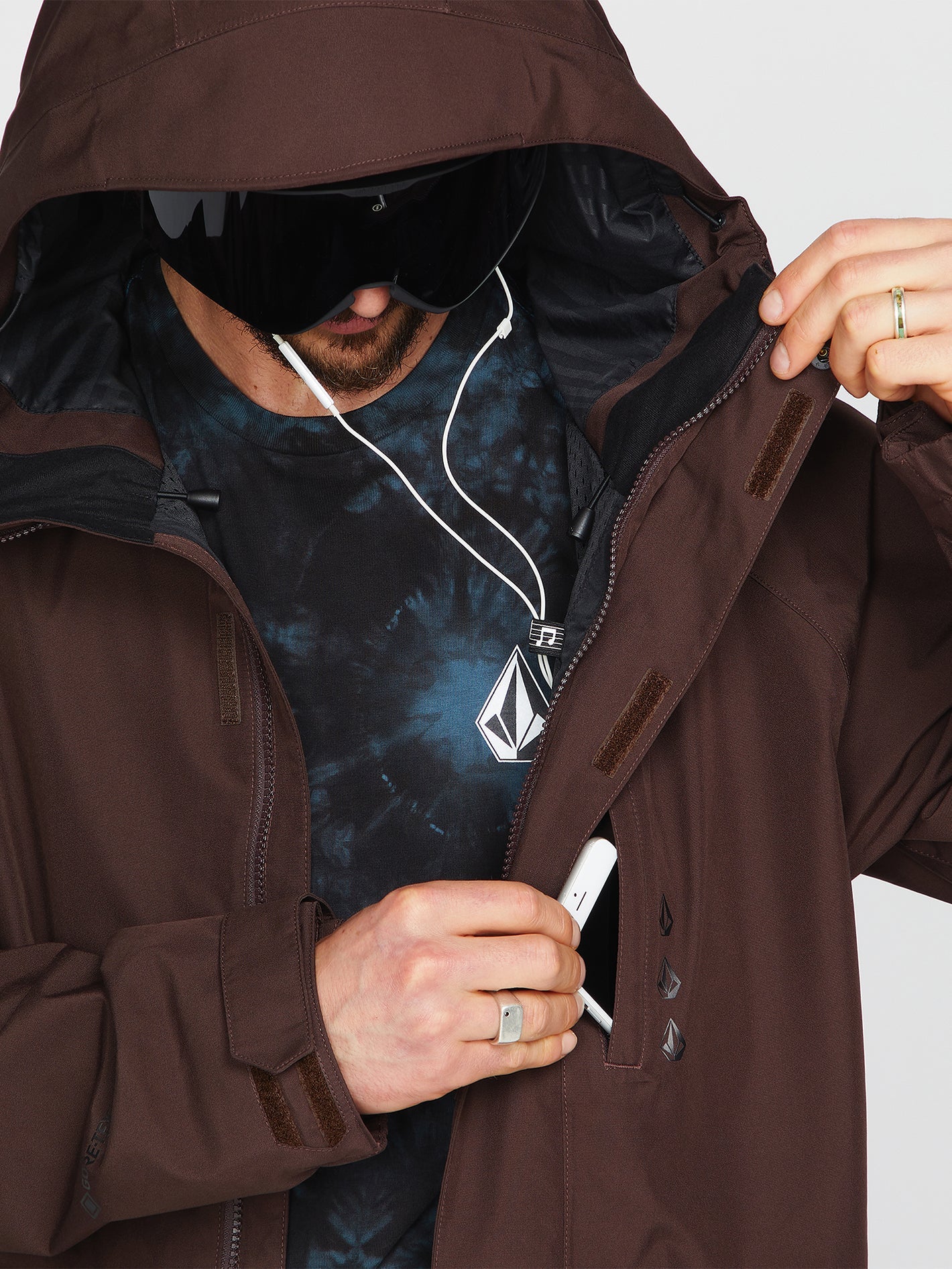 Dua Insulated Gore-Tex Jacket - Brown â Volcom Deutschland