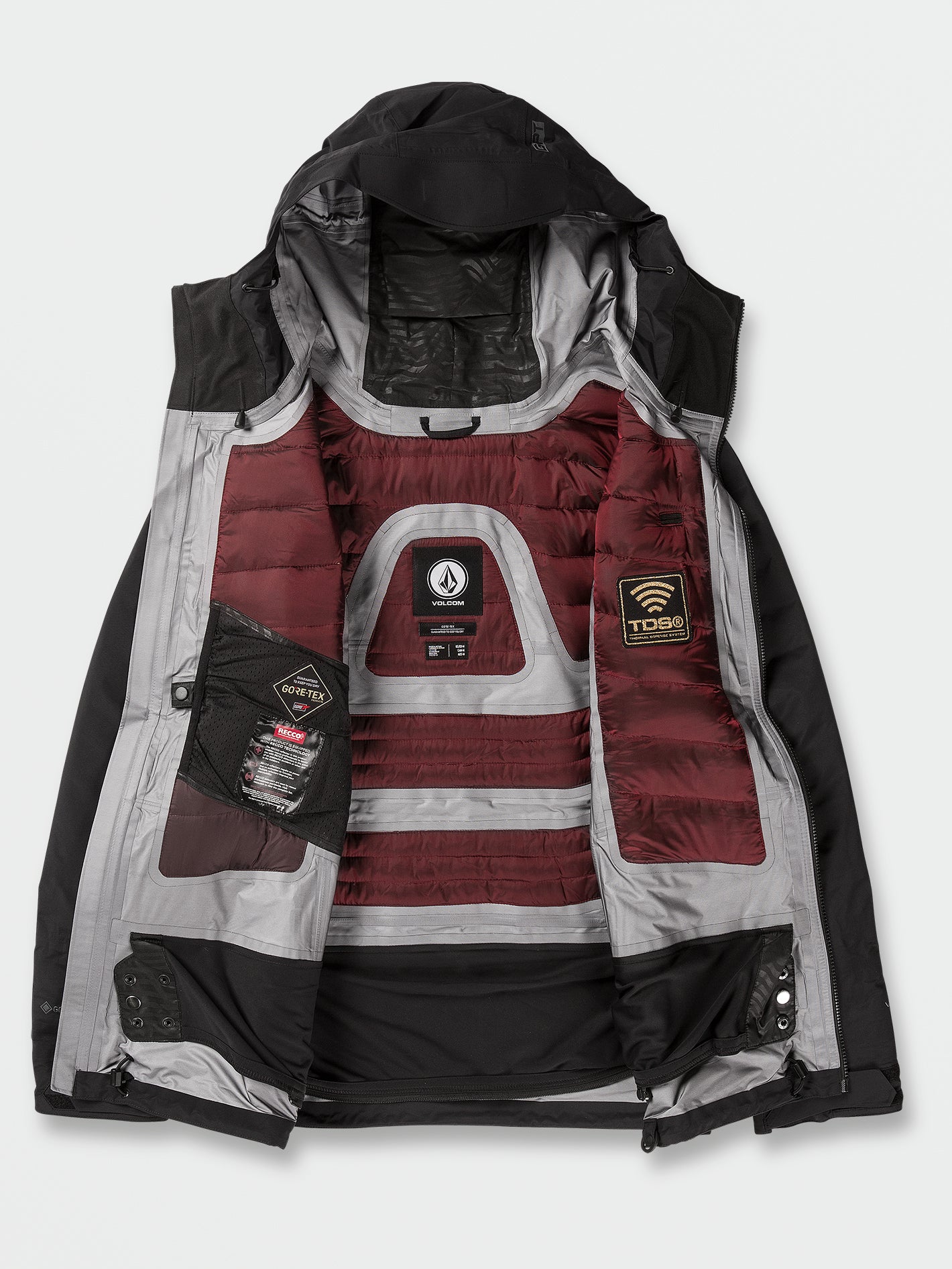 Tds Infrared Gore-Tex Jacket - Black | Volcom Deutschland