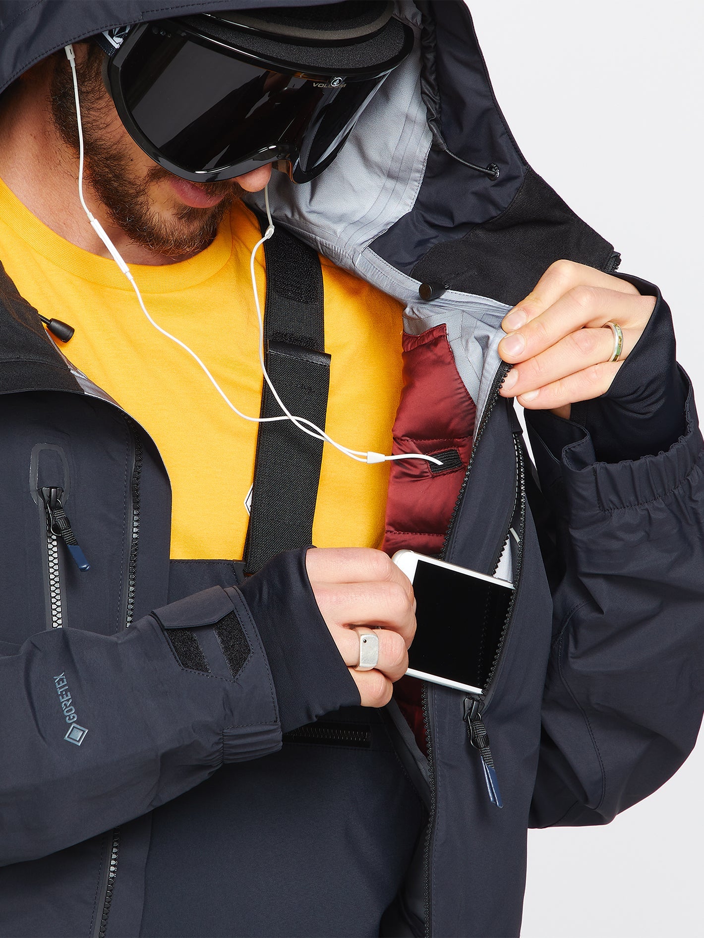 Tds Infrared Gore-Tex Jacket - Black | Volcom Deutschland