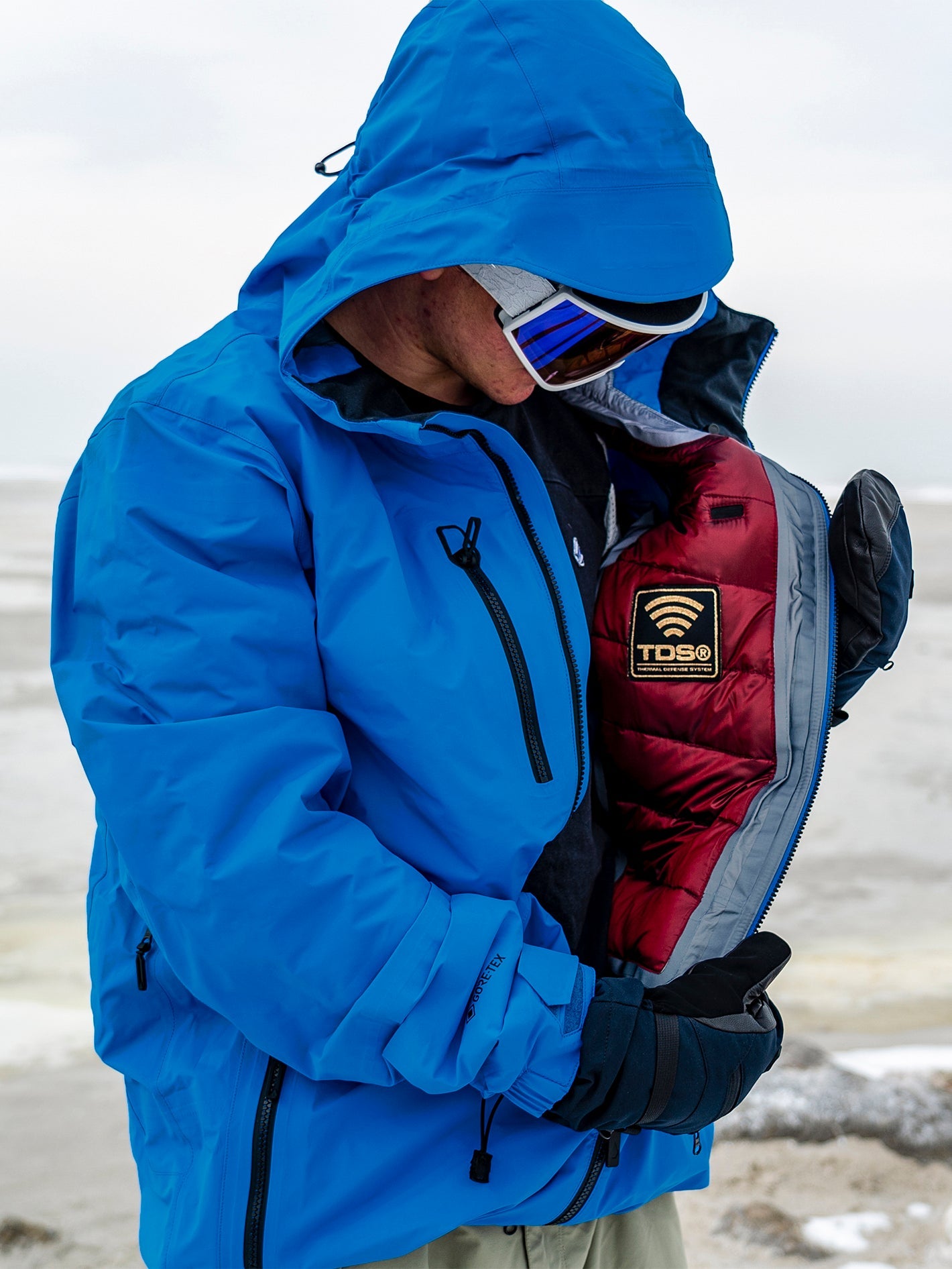 Tds Infrared Gore-Tex Jacke - ELECTRIC BLUE - Herren - Volcom