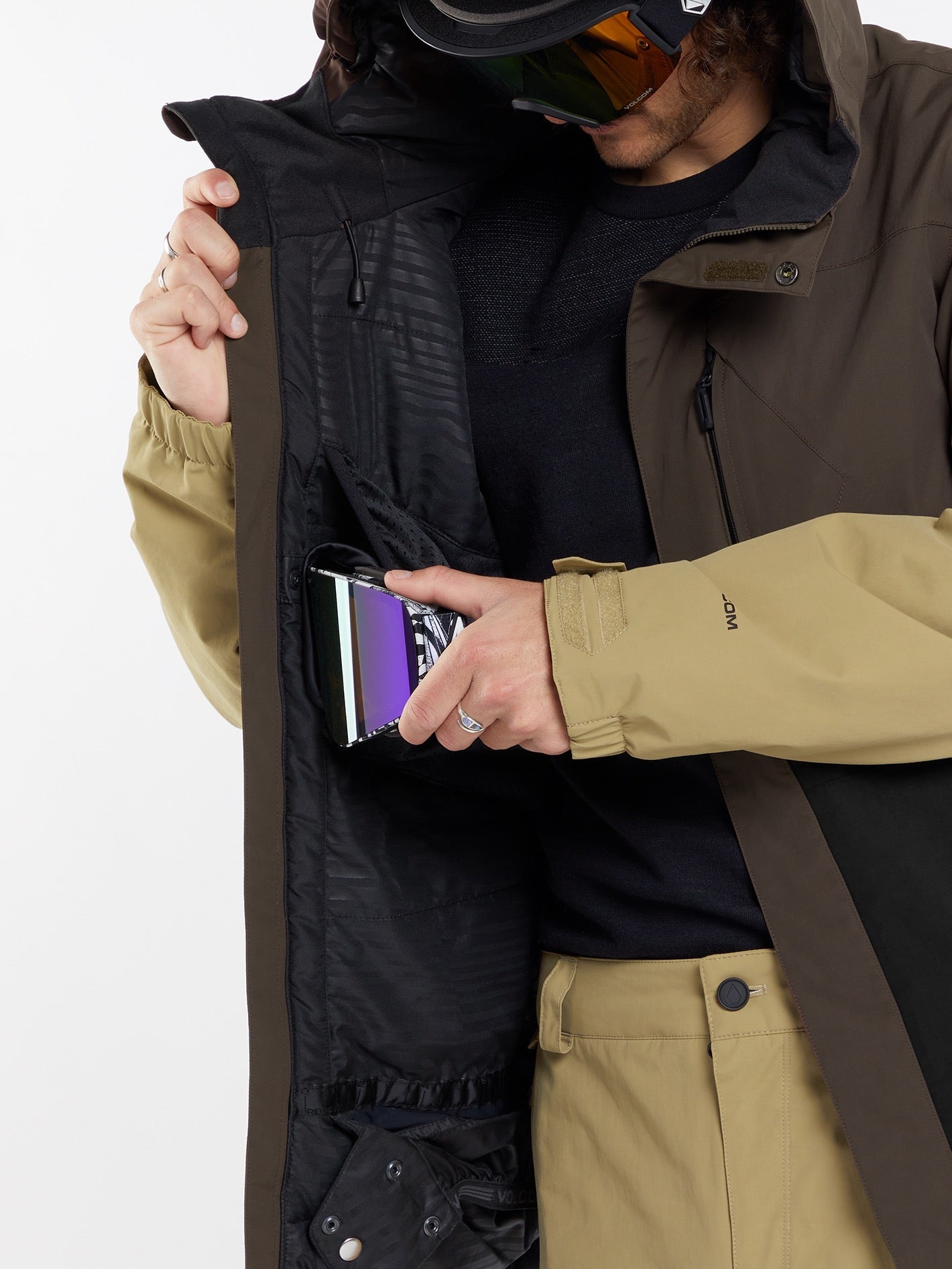 L Insulated Gore-Tex Jacke - BROWN - Herren - Volcom Deutschland