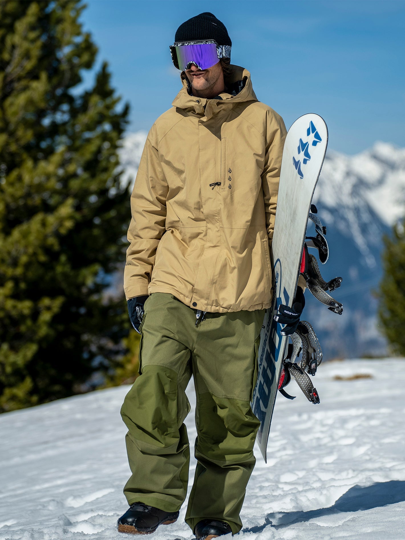 Dua Insulated Gore-Tex Jacke - DARK KHAKI - Herren - Volcom 