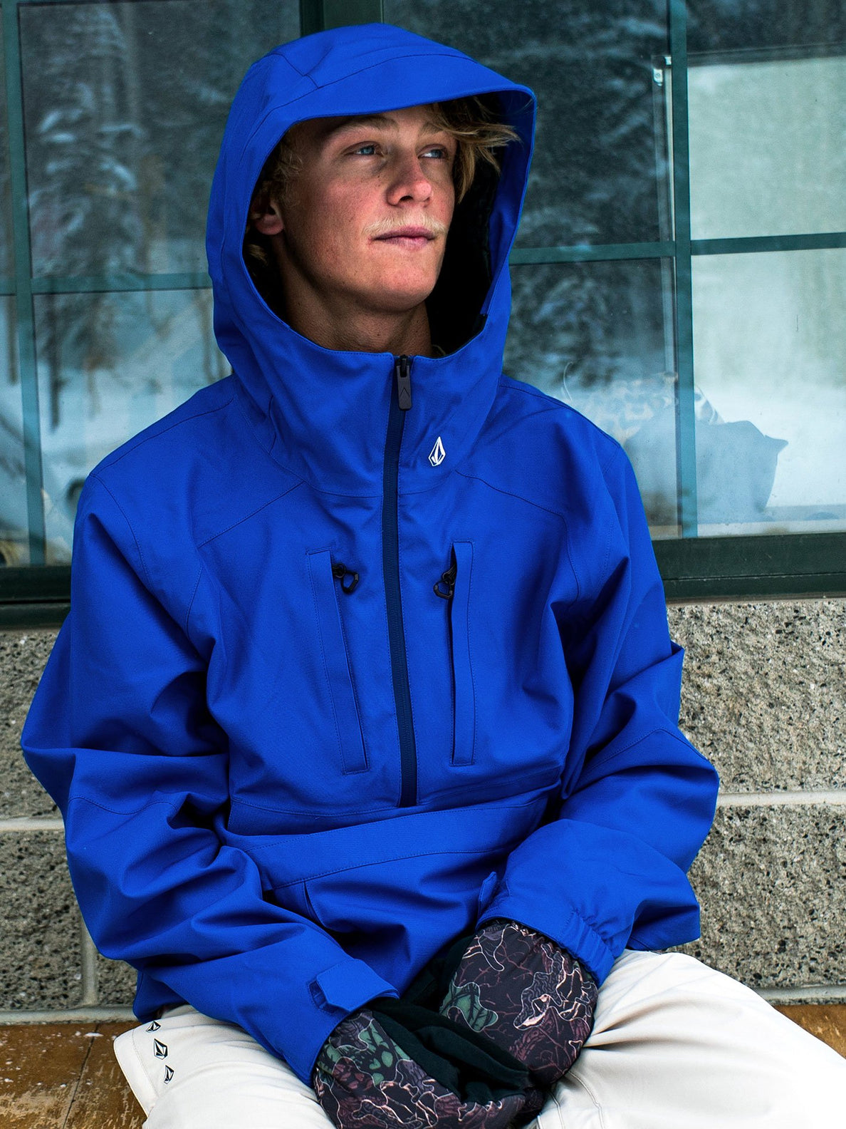Brighton Pullover Jacket - BRIGHT BLUE (G0652210_BBL) [101]