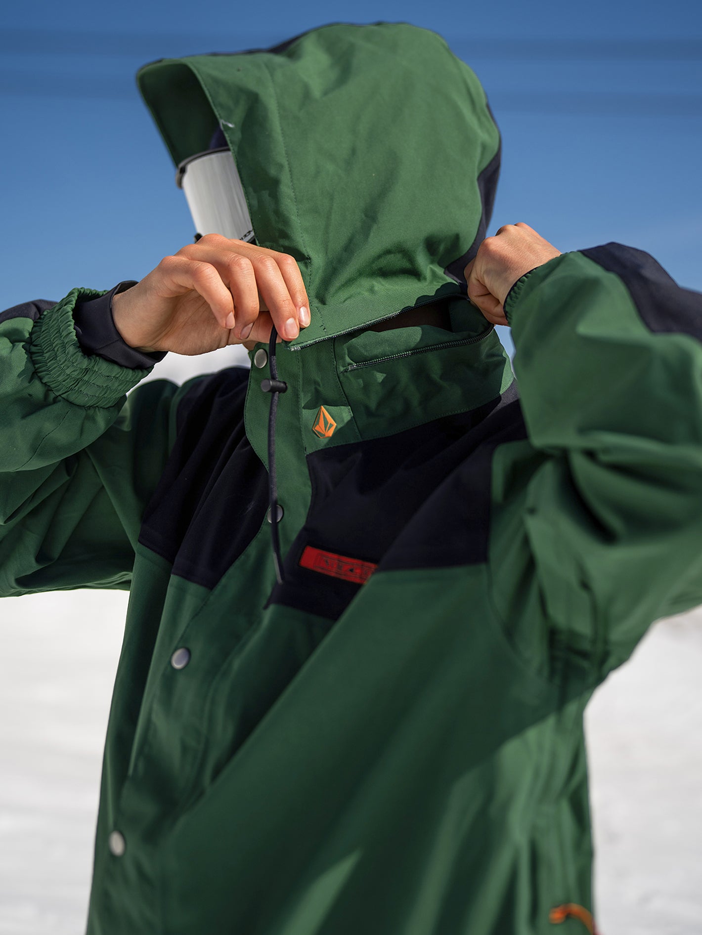 Longo Gore-Tex Jacket - Military | Volcom Deutschland