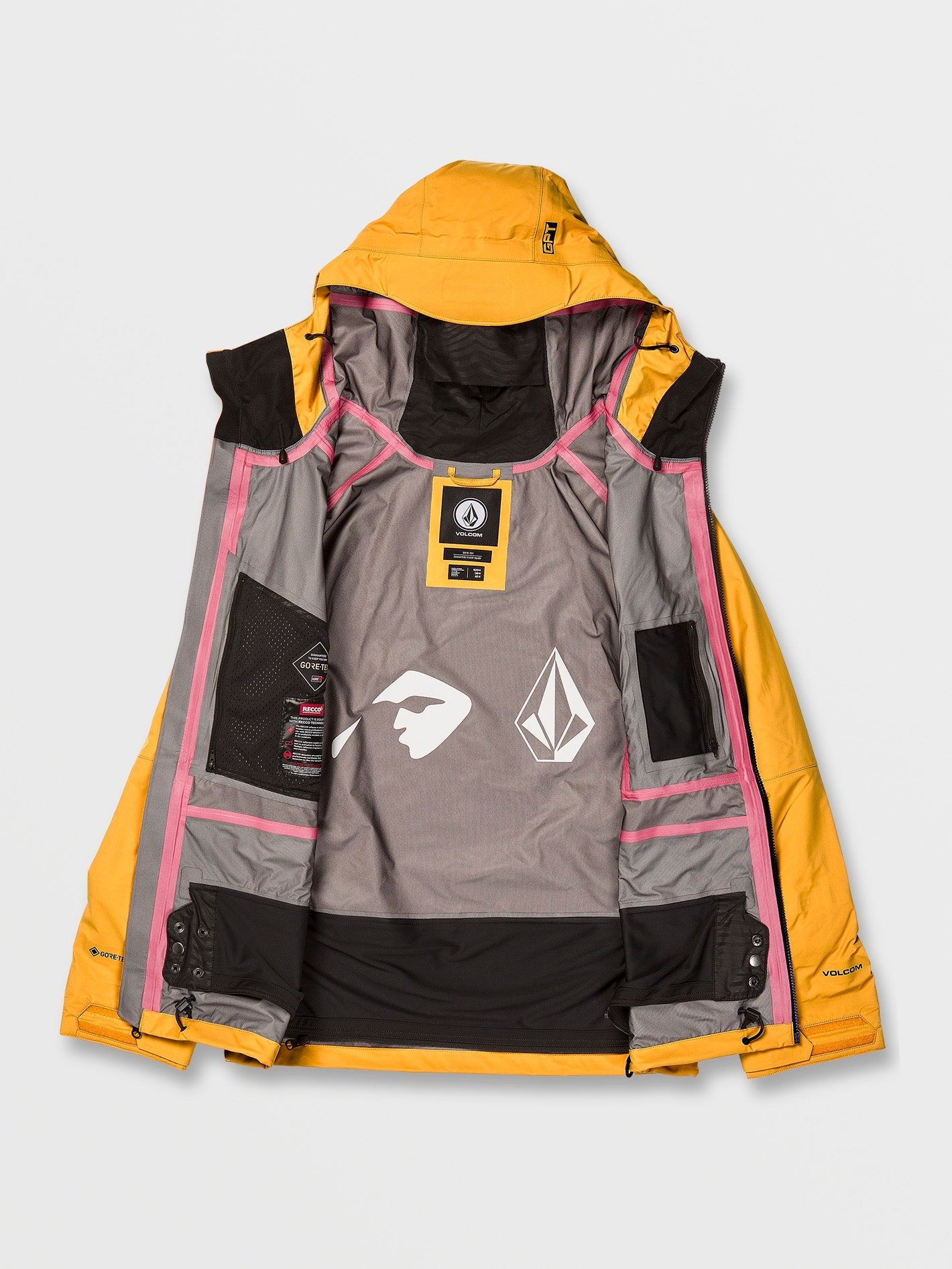 VOLCOM GUIDE 3L GORE-TEX ゴールド サイズL Guide Gore-Tex Jacke - GOLD - Herren - Volcom Deutschland