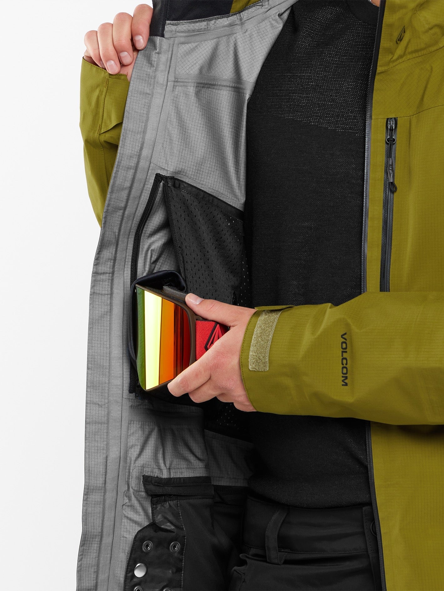 Arthur Gore-Tex Proshell Jacke - MOSS - Herren - Volcom Deutschland