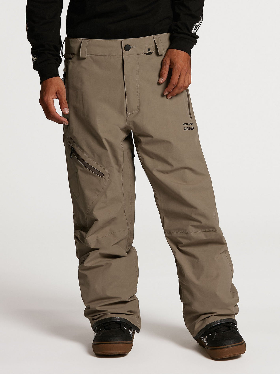 Mens L Gore-Tex Pants - Teak (G1351904_TEK) [01]