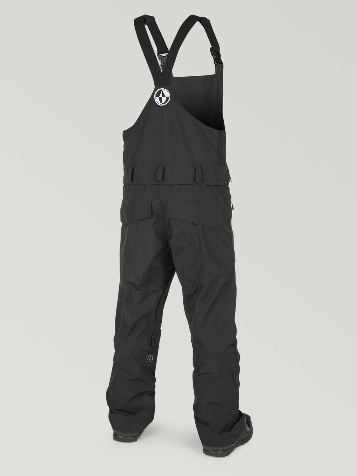 Roan Bib Overall - BLACK