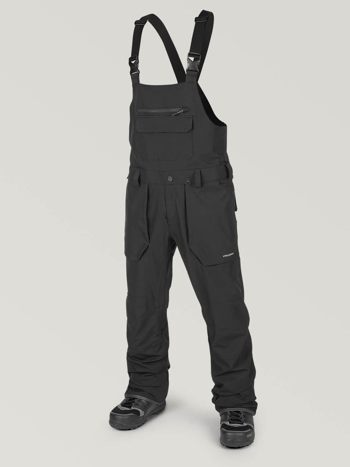 Roan Bib Overall - BLACK