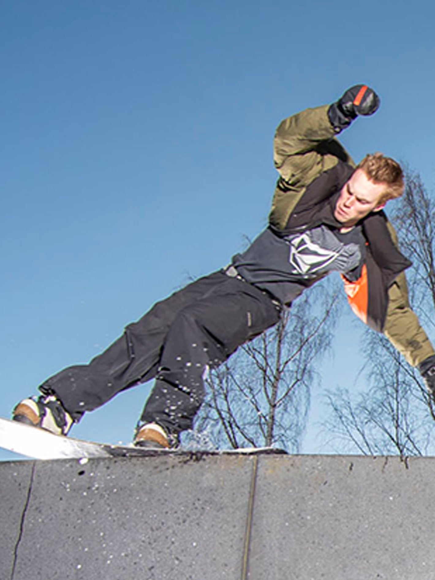 Mens Volcom x Dustbox Pants - Military | Volcom Japan