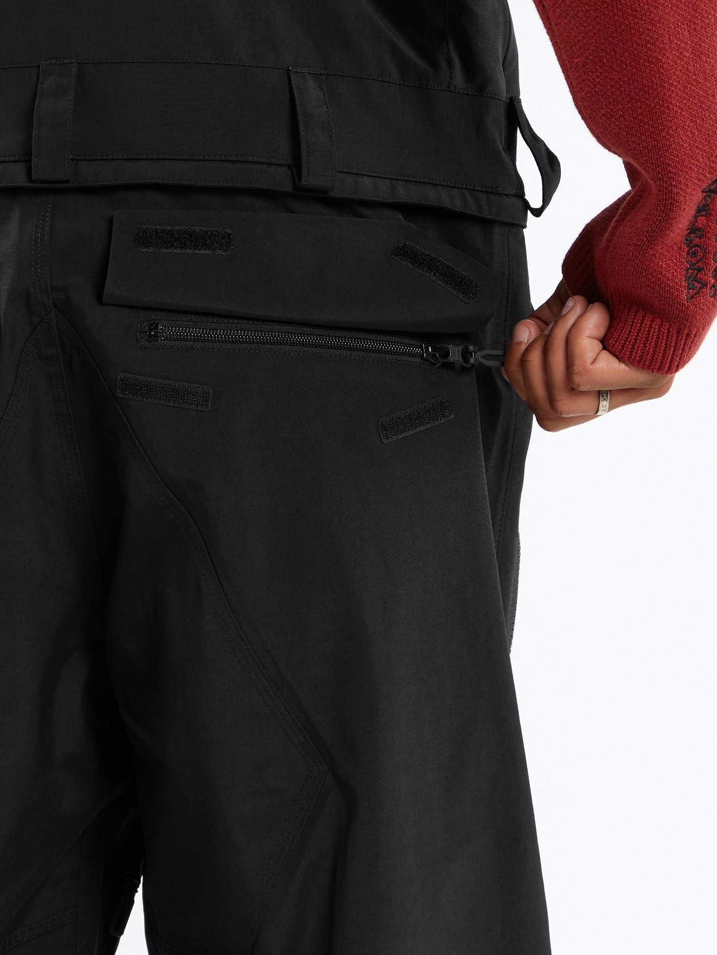 Rain Gore-Tex Bib Latzhose - Crimson - CRIMSON / XS