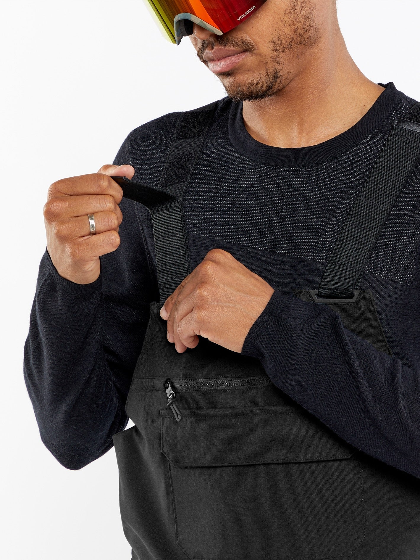 Roan Latzhose Overall - BLACK - Herren - Volcom Deutschland