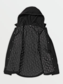 Field Insulated Flannel Jacket - BLACK ON BLACK (G1652200_BKB) [1]