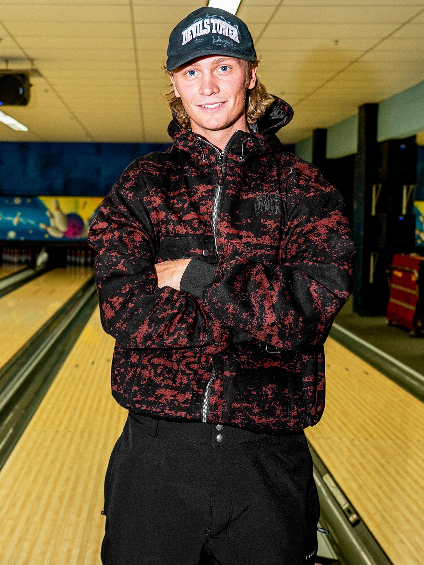 Dustbox Jacke - MAROON CAMO - Herren - Volcom Deutschland