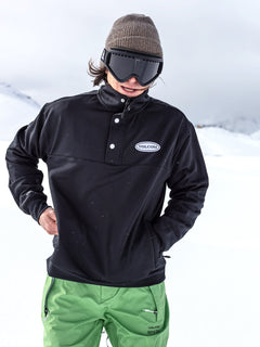 She Crew Fleece - BLACK (G4652202_BLK) [301]