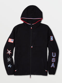 USST Polartec Fleece Hoodie - OU BLACK (G4802201_OLBK) [F]