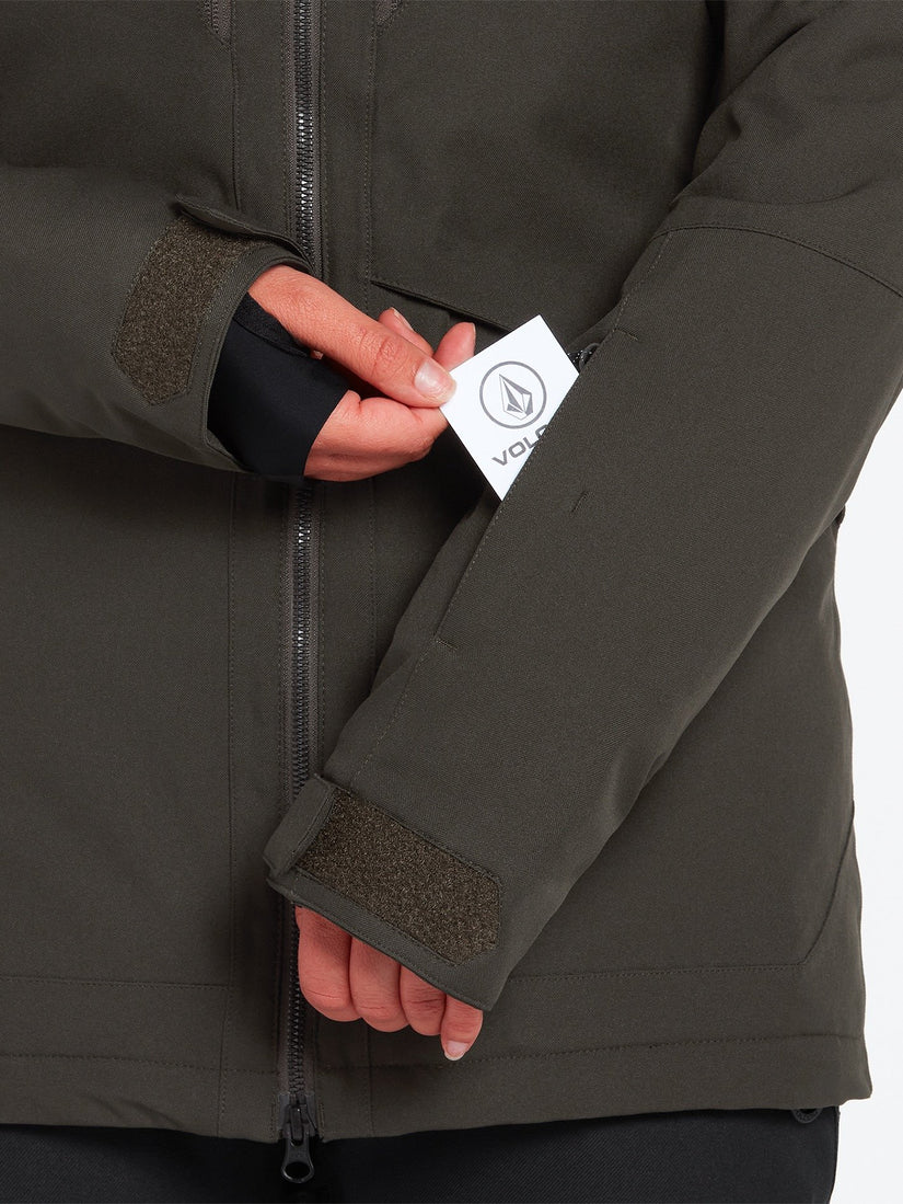 Shelter 3D Stretch Jacket - BLACK GREEN (H0452210_BGR) [04]