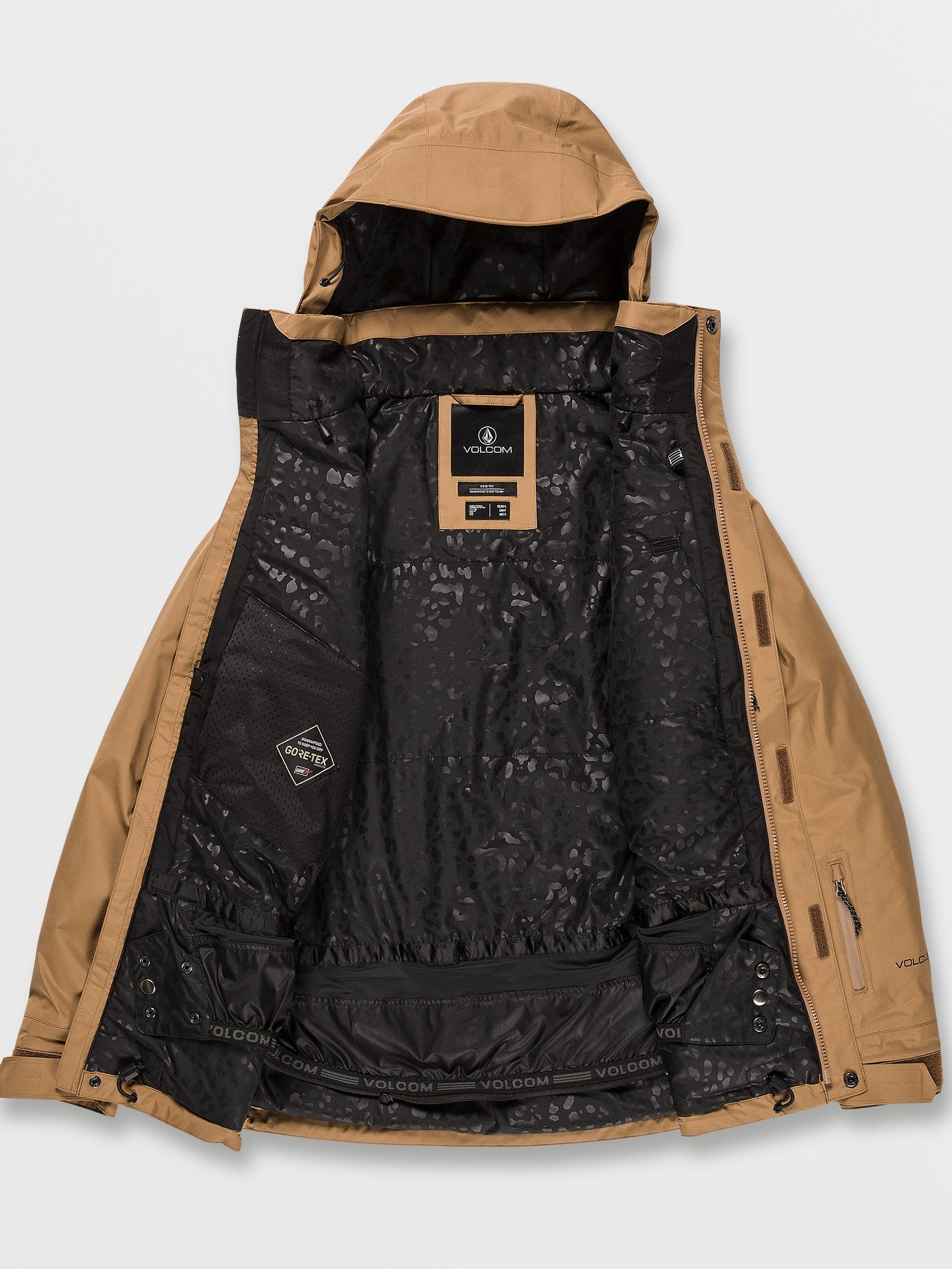 Ell Insulated Gore-Tex Jacket - Caramel | Volcom Deutschland