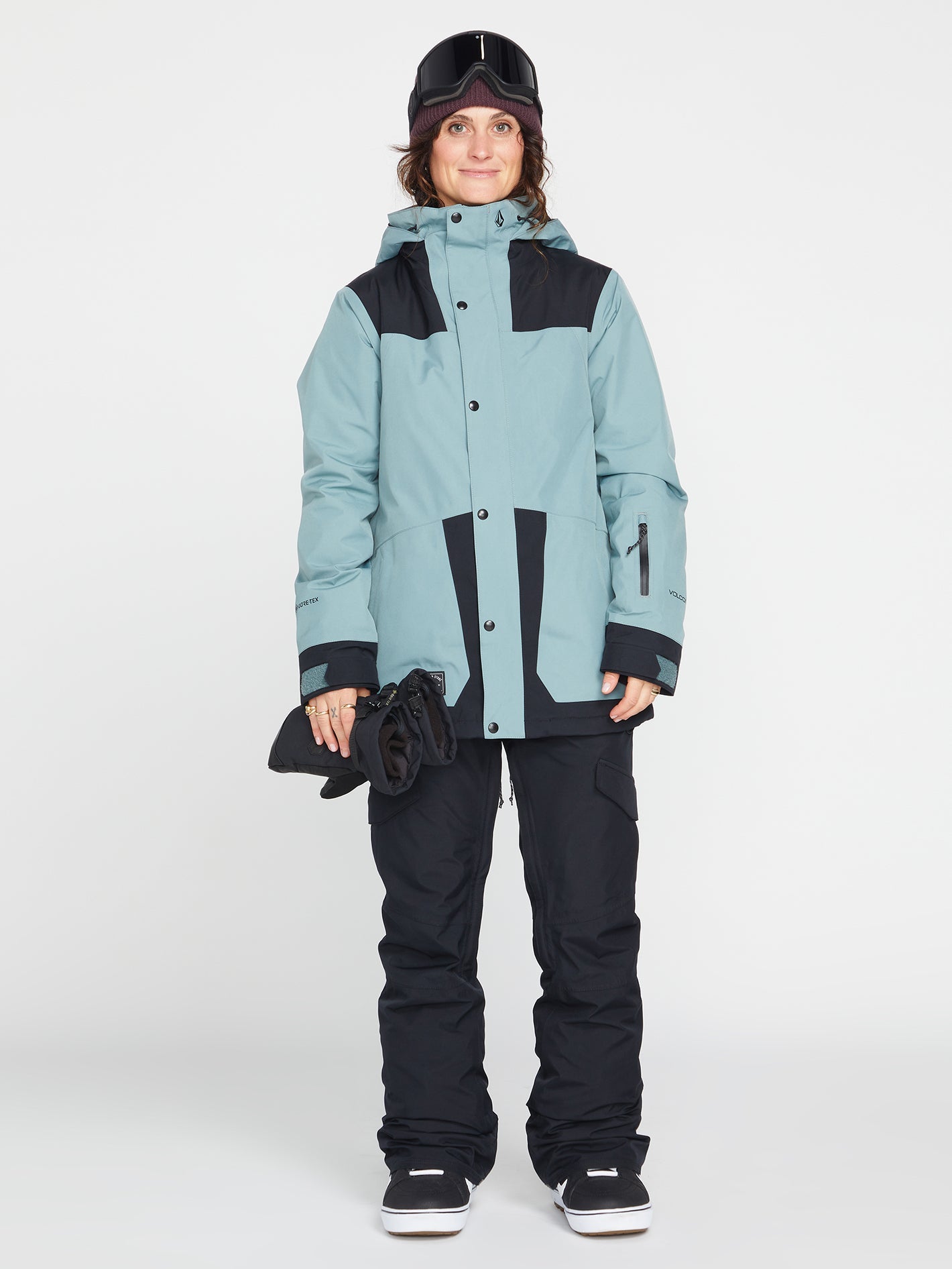 22-23 VOLCOM ボルコム ASTON GORE-TEX PANT Aston Gore-Tex Trousers - Black | Volcom Deutschland