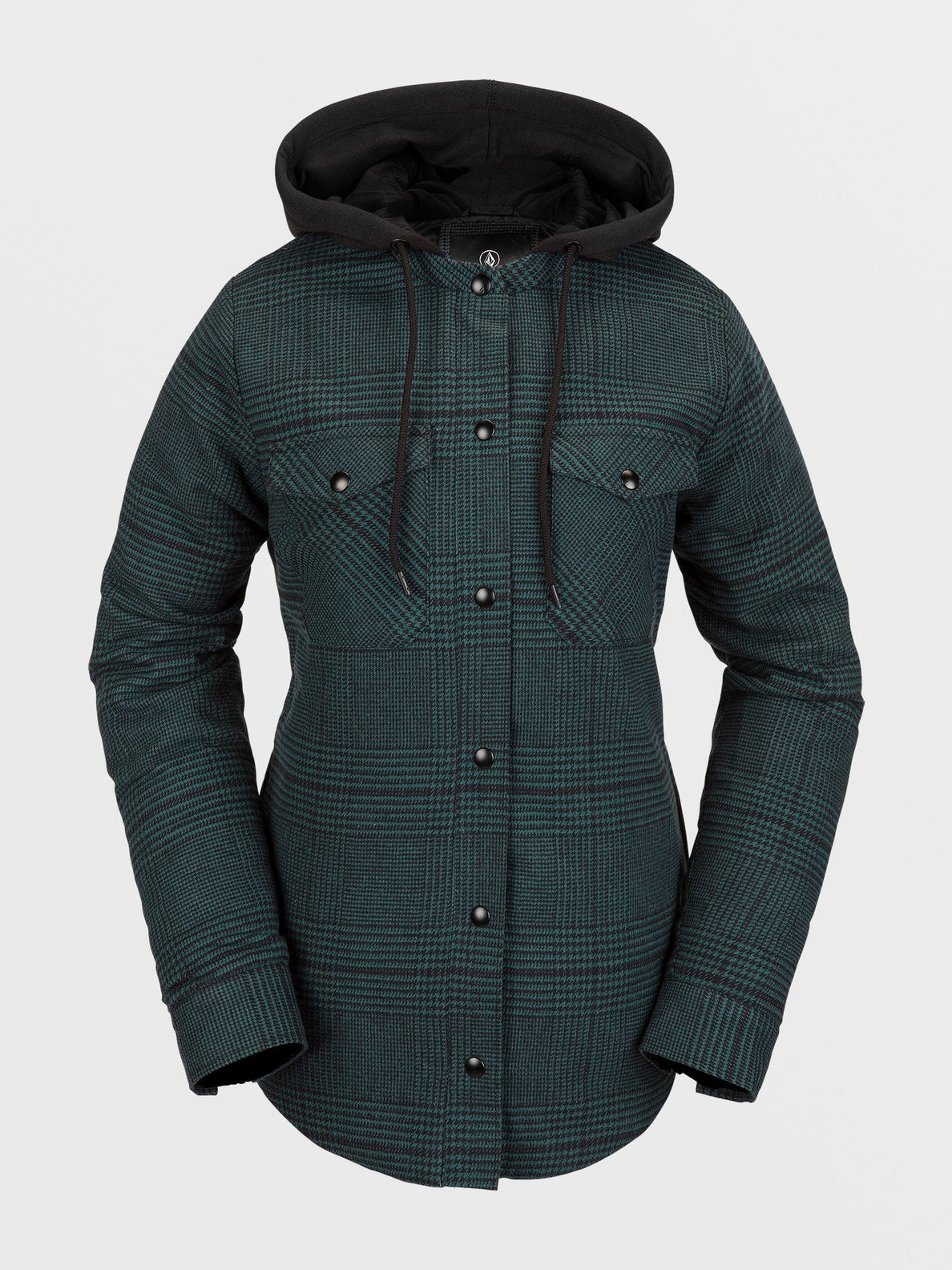 Hooded insulated outlet flannel
