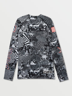 USST Base Layer Top - BLACK WHITE (H2102202_BWH) [B]