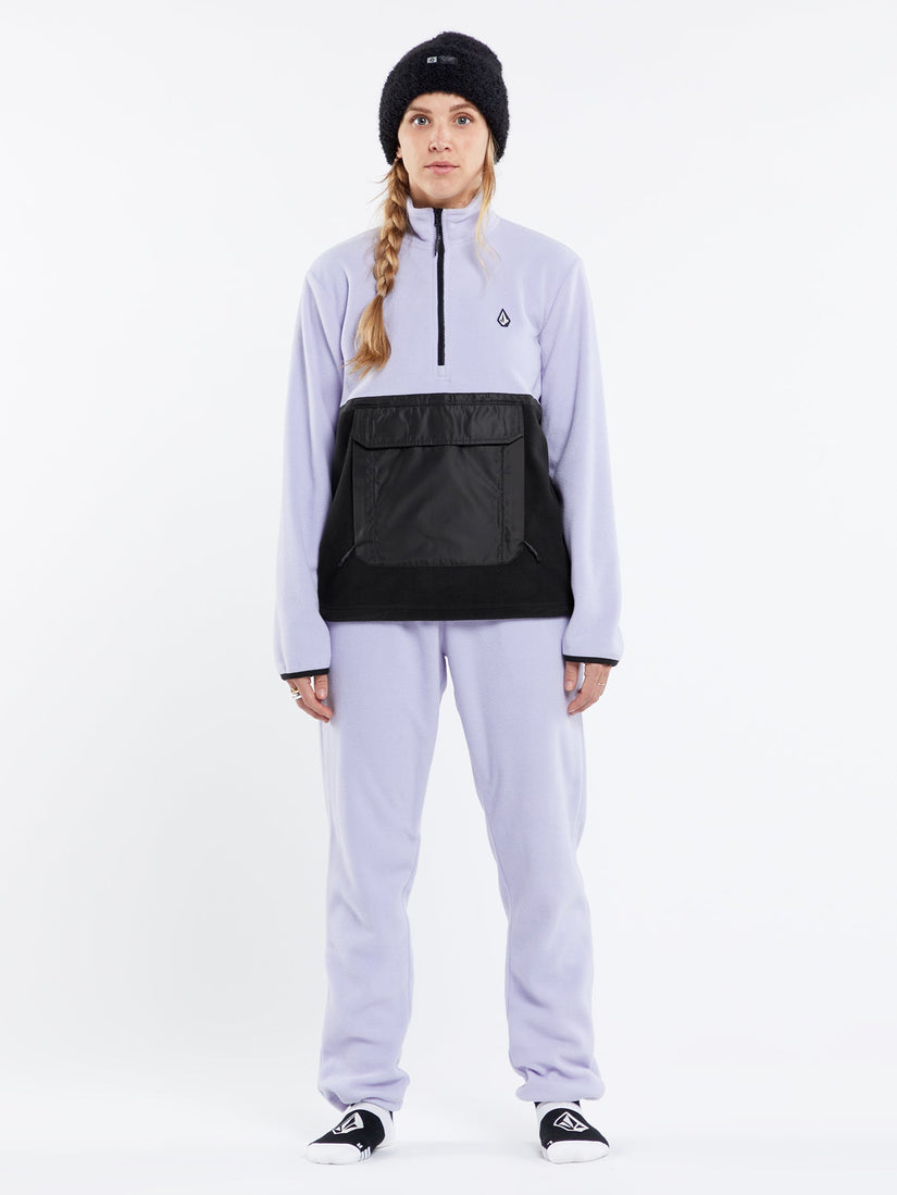 Polar Half-Zipped Sweatshirt - LILAC ASH (H4152401_LCA) [41]