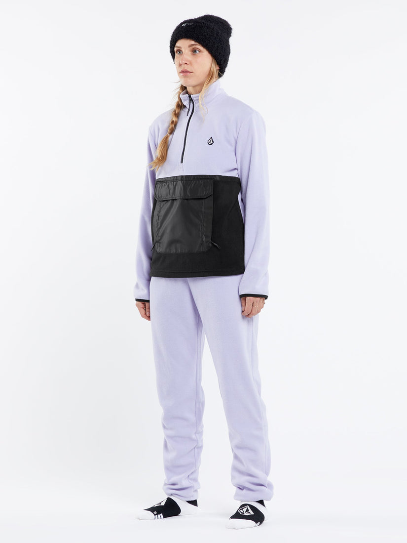 Polar Half-Zipped Sweatshirt - LILAC ASH (H4152401_LCA) [43]