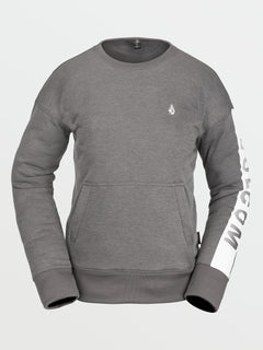 Polartec Crew Fleece - HEATHER GREY (H4652200_HGR) [F]