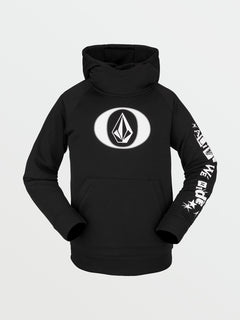 Youth Riding Fleece Hoodie - BLACK - (KIDS) (I4152200_BLK) [F]