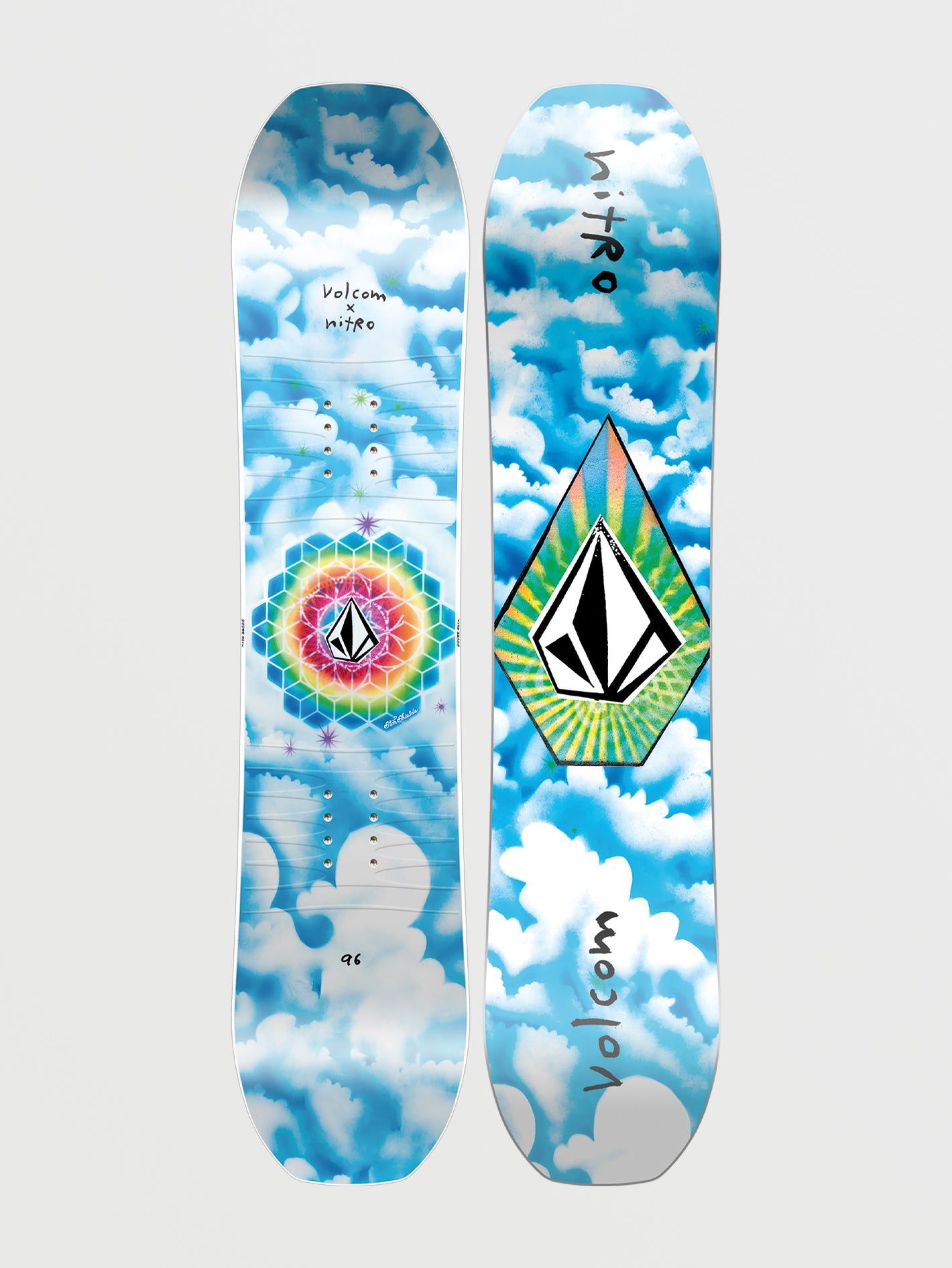 Ripper Kids X Volcom Snowboard (121 cm) - BLACK - (KINDER)