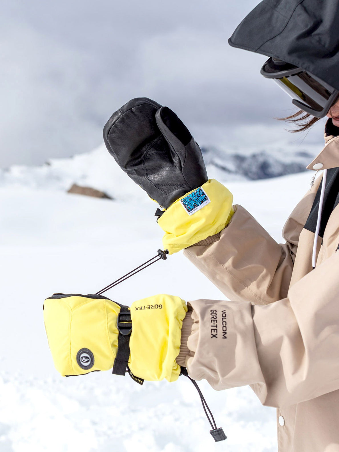 91 Gore-Tex Mittens - FADED LEMON (J6852202_FDL) [101]