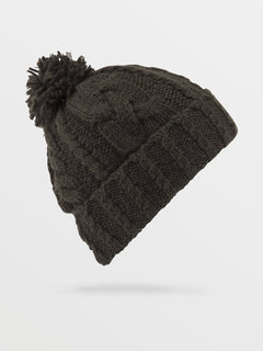 Leaf Beanie - BLACK GREEN (K5852203_BGR) [B]