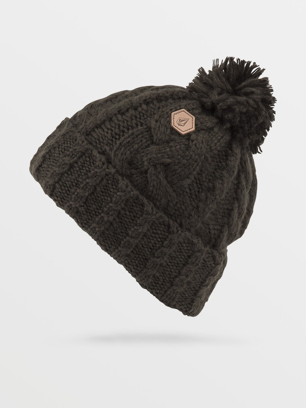Leaf Beanie - BLACK GREEN (K5852203_BGR) [F]