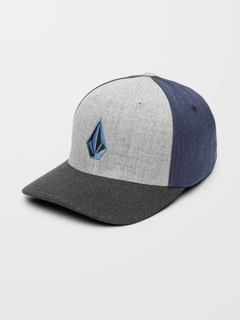 Full Stone Heather Flexfit Kappe - SMOKEY BLUE