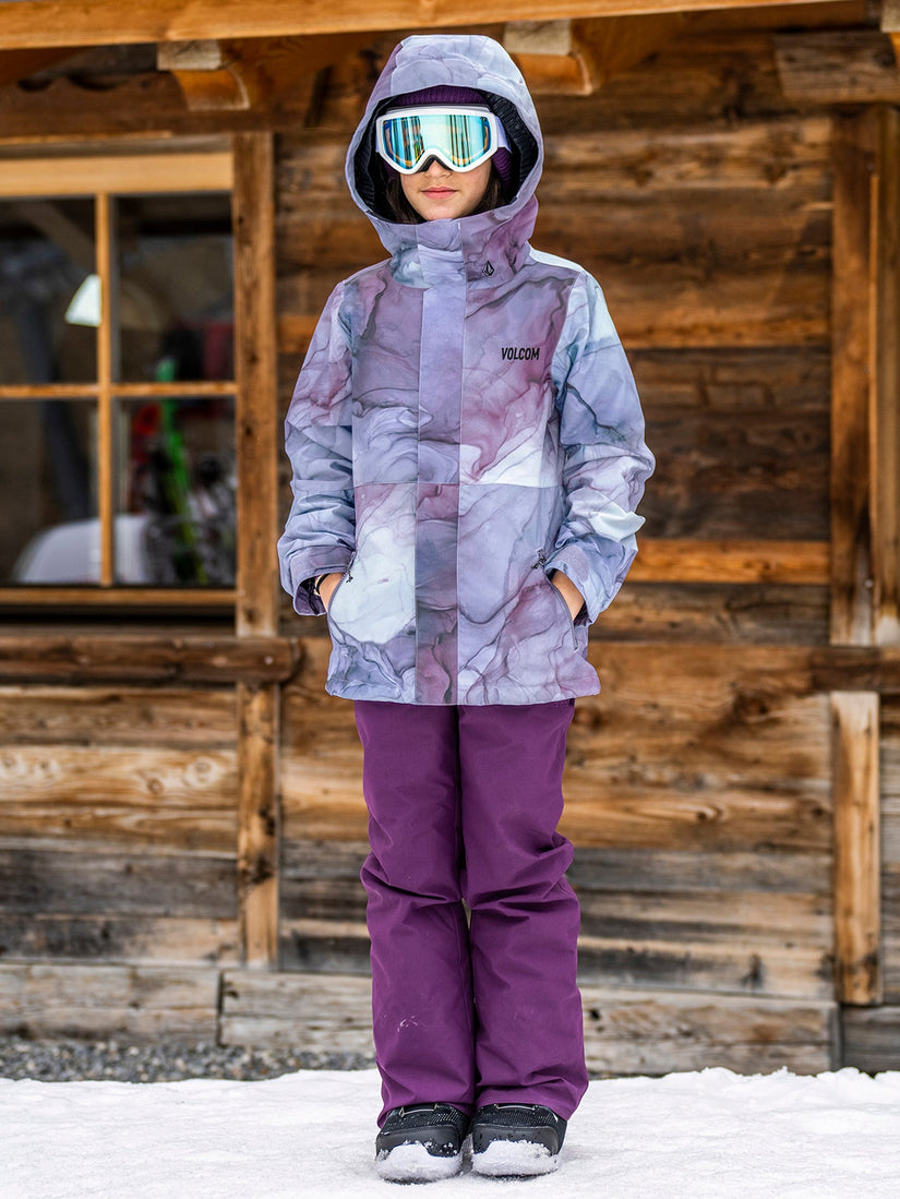 Sass'N'Fras Insulated Jacket - GLACIER INK - (KIDS) (N0452402_GLI) [51]