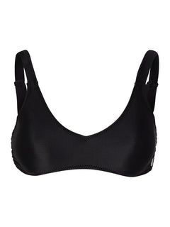 Simply Solid Vneck Bikini Top - Black (O1012100_BLK) [20]