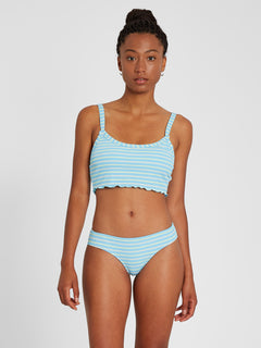 Next In Line Crop Bikini Top - Coastal Blue (O1012106_CBL) [F]