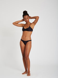 Simply Solid Scoop Bikini Top - Black (O1012108_BLK) [3]