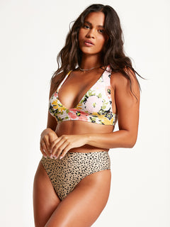 Counting Down Halter Bikini Top - Multi (O1312100_MLT) [5]