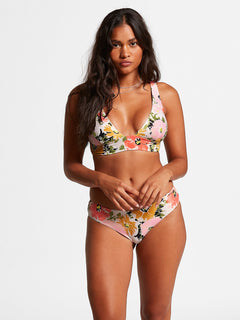 Counting Down Halter Bikini Top - Multi (O1312100_MLT) [F]