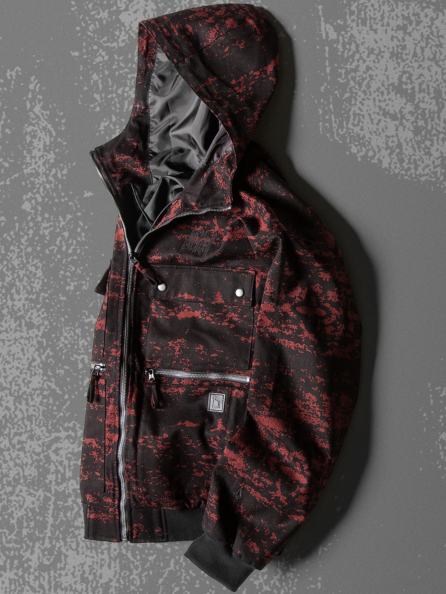 Dustbox Jacke - MAROON CAMO - Herren - Volcom Deutschland